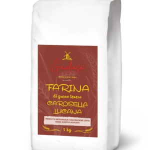 Farina di Grano Tenero "Carosella" da 5kg.